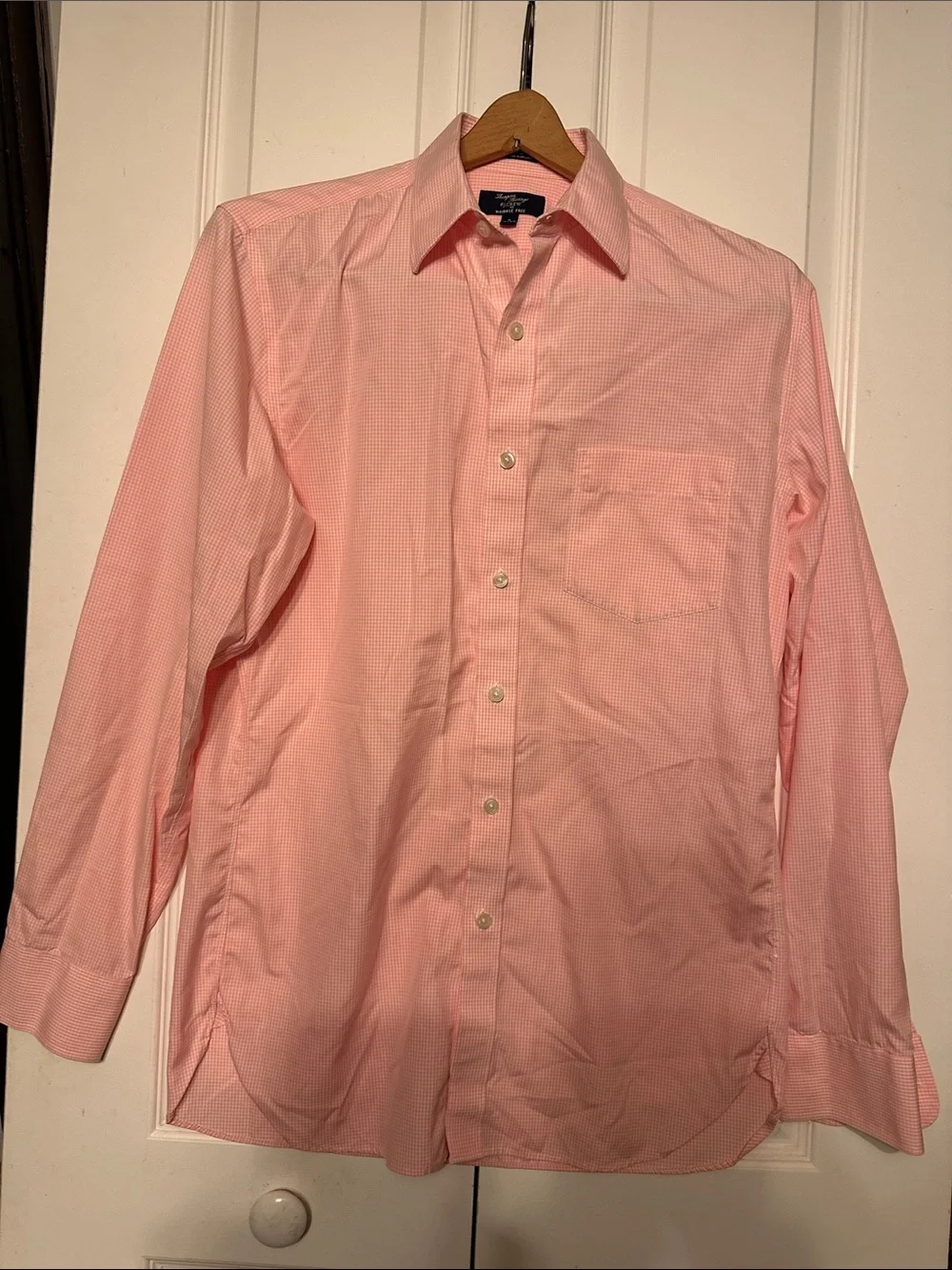 J. Crew Light Pink Men’s Button-Down Dress Shirt